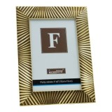 Rama foto No. K111, PVC, 10x15cm, auriu/auriu deschis