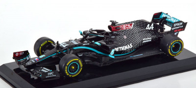 Macheta Mercedes W11 Hamilton Campion Formula 1 2020 - IXO/Altaya 1/24 F1 foto