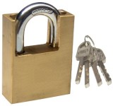 Lacat de Alama cu Protectie 60mm - 642031, Evotools
