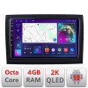 Navigatie Fiat ducato 2006- C-ducato Android Octa Core Ecran 2K QLED GPS 4G 4+32GB 360 KIT-ducato+EDT-E409-2K v1 CarStore Technology