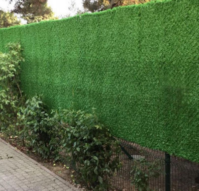 Plasa gard viu artificial, imitatie Gard Viu, plasa paravan verde, 2x10metri, Virtuoso foto