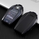 Husa Cheie Inteligenta Compatibila cu BMW cu display TPU NEAGRA ( BMW SERIA 7, X5,X6 )