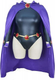 Pentru Cosplay Teen Titan Raven Costume Cosplay Set Body cu Accesorii Rachel Rot, Oem