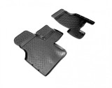 Covorase Cauciuc Tip Tavita Fata VW T4 ALM, Protectie Tunel Spate, Negre