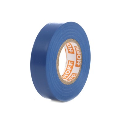 Banda izolatoare Hoff, albastru, 20 m x 0.15 mm x 18 mm foto