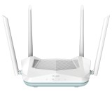 ROUTER D-Link wireless AX1500,1 x WAN Gigabit, 3 porturi LAN Gigabit, 2.4 Ghz/5 Ghz dual band, 4 antene externe, WI-FI 6 &quot;R15&quot; (timbru verde 0.8 lei)