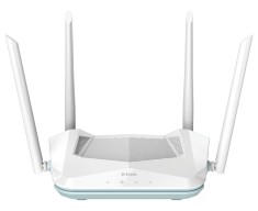 ROUTER D-Link wireless AX1500,1 x WAN Gigabit, 3 porturi LAN Gigabit, 2.4 Ghz/5 Ghz dual band, 4 antene externe, WI-FI 6 &quot;R15&quot; (timbru verde 0.8 lei)