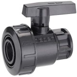 Valva manuala 3/4&Prime; x 3/4&Prime; Claber negru