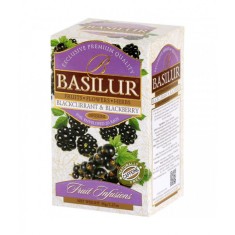 Basilur Blackberry Blackcurrant Ceai mix 25 plicuri