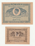 Romania, Set 100 lei 1945 _UNC + 20 lei 1945_UNC *cod 2