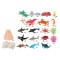 Set Figurine Animale Marine, 40 Bucăți, Multicolor, Plastic, 3+ Ani