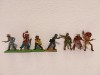 Lot 7 figurine cowboy, indieni, soldati Britains Ltd 1971, Made in England