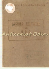 Breviar Statistic Al R. P. R - Directia Centrala De Statistica foto