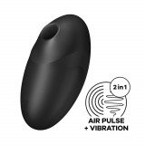 Stimulator Clitoridian Vulva Lover 3, Negru, Satisfyer