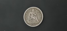 SUA - one dime 1857