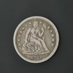 SUA - one dime 1857