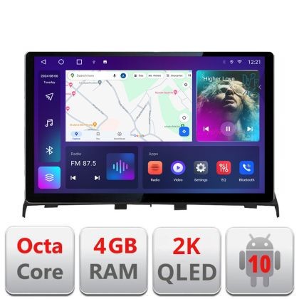 Navigatie dedicata Land Rover Freelander 2007-2015 Edonav ecran 13&quot; 2K 8 si 128 Android Waze USB Navigatie 4G 360 Toslink Youtube CarStore Technology
