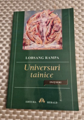 Universuri tainice initieri Lobsang Rampa foto