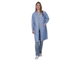 Halat ESD unisex albastru deschis L - antistatic, 135g/m2