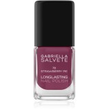 Gabriella Salvete Longlasting Enamel lac de unghii cu rezistenta indelungata lucios culoare 78 Strawberry Pie 11 ml