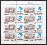 Spania 1983-Ziua Timbrului-Expo. Internationala Filatelica ESPANA 84,MC de 8,MNH