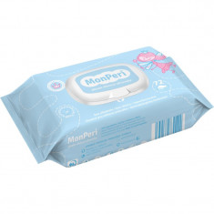 MonPeri Baby Wet Wipes șervețele umede pentru copii 72 buc