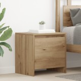 VidaXL Dulap de noapte stejar artizanal 45 x 34 x 44.5 cm