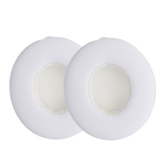 Set 2 Perne de urechi pentru casti Bose Solo 2 Wireless/Solo 3, Kwmobile, Alb, Piele ecologica, 44516.02 foto