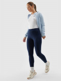 Colanți din tricot pentru femei - bleumarin, 4F Sportswear