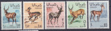 DB1 Fauna Africana Somalia 1968 Antilope 5 v. MNH, Nestampilat