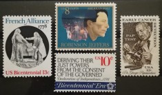 BC572, SUA, lot 4 timbre foto