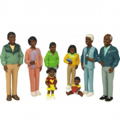 Figurine familie africana Miniland foto
