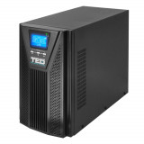 UPS 3000VA 2700W Online cu Dubla Conversie Monofazat, Management si Ecran LCD, Include 6x Acumulator 12V 9Ah, TED Electric, Oem