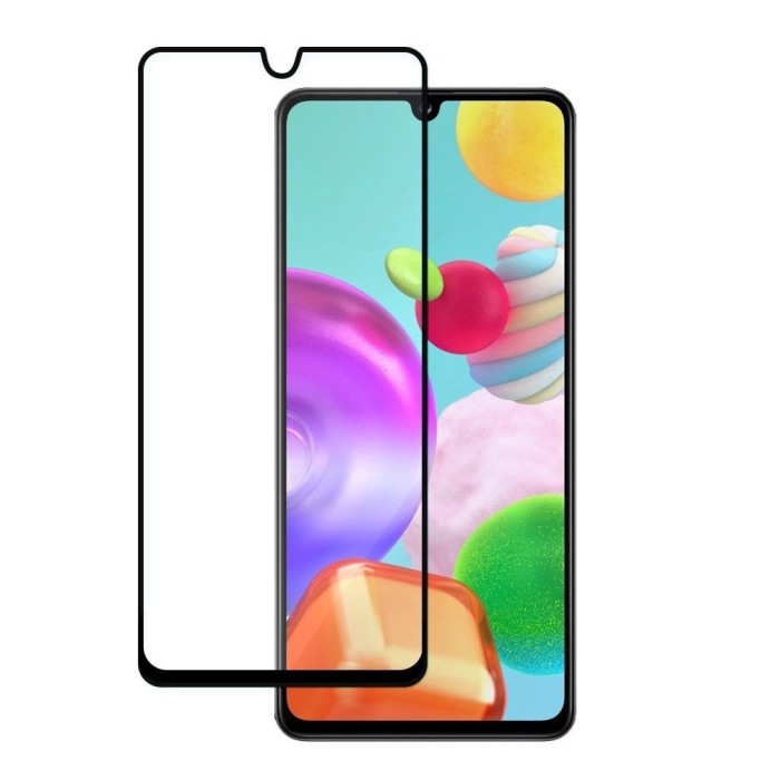 Folie de Sticla 5D SAMSUNG Galaxy A41 (Negru) Case Friendly Roar