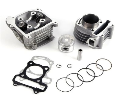 Kit Cilindru Set Motor + Chiuloasa Scuter Rieju Toreo 4T 60cc - 44mm foto
