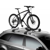 Suport auto pentru transport bicicleta in pozitie verticala, montaj rapid pe