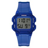 Cumpara ieftin Ceas Barbati, Guess, Stealth Clear GW0270G3 - Marime universala