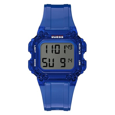 Ceas Barbati, Guess, Stealth Clear GW0270G3 - Marime universala foto