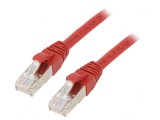 Patch Cord Ethernet Cat.6a S/FTP 5m Roșu