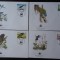 Dominica-WWF,FDC Pasari-set complet
