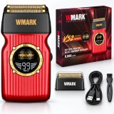 Cumpara ieftin Aparat de Ras Electric Profesional WMARK VS2 Infinite, Shaver cu Folie Dubla, Motor BLDC 9.000 RPM, 3 Viteze Ajustabile, Display LCD, Afisaj LED, Inca