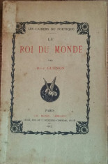 RENE GUENON - ROI DU MONDE {1927} foto