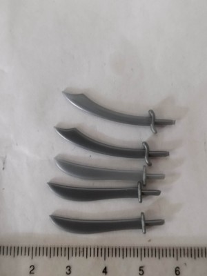 bnk jc Lot arme pentru figurine cavaleri - iatagan - Timpo , Britains etc foto