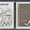 Franta 1972 - Jocurile Olimpice Sapporo si Munchen, 2 Serii, MNH