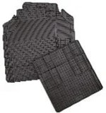 Set de prelate de cauciuc Eco, 4 bucăți