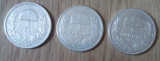 Lot 3 monede argint 1 korona Austro-Ungaria 1893, 1894 și 1895, Europa