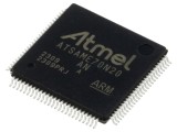 Microcontroler ARM LQFP100 1,62-3,6VDC ATSAME70N20A-AN