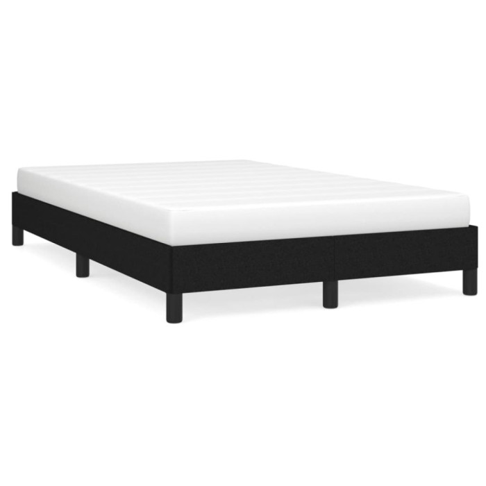 vidaXL Cadru de pat fără saltea Negru 120x190 cm țesătură 3269607