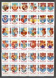 Romania.1979 Steme ale municipiilor bloc 4 TR.198