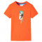 Tricou pentru copii, portocaliu &icirc;nchis, 104